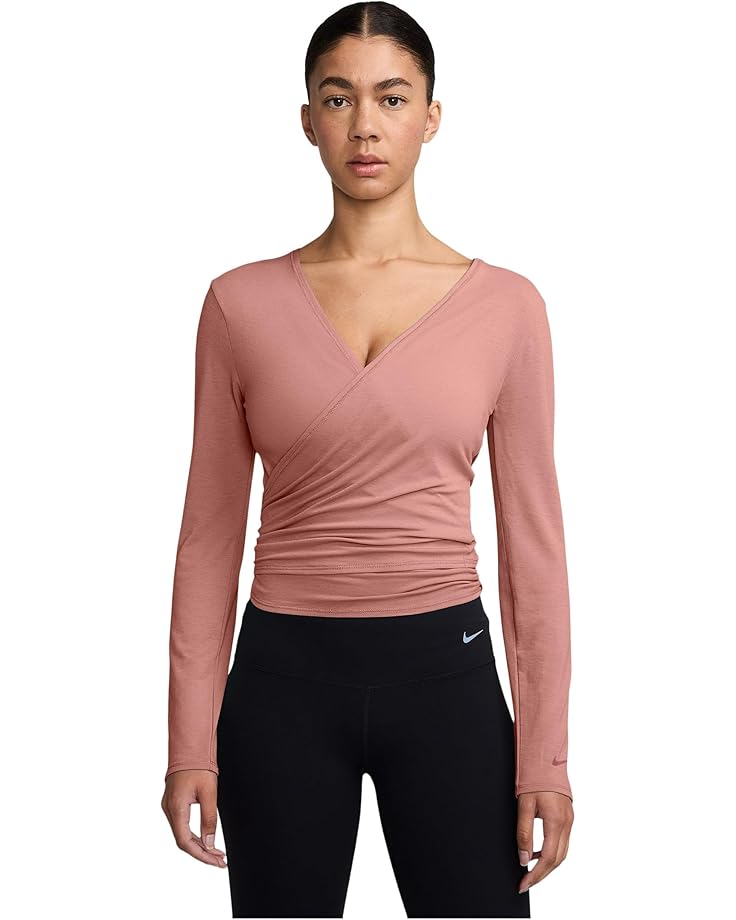 

Топ Nike One Relaxed Dri-fit Top, цвет Rust Pink/Canyon Rust