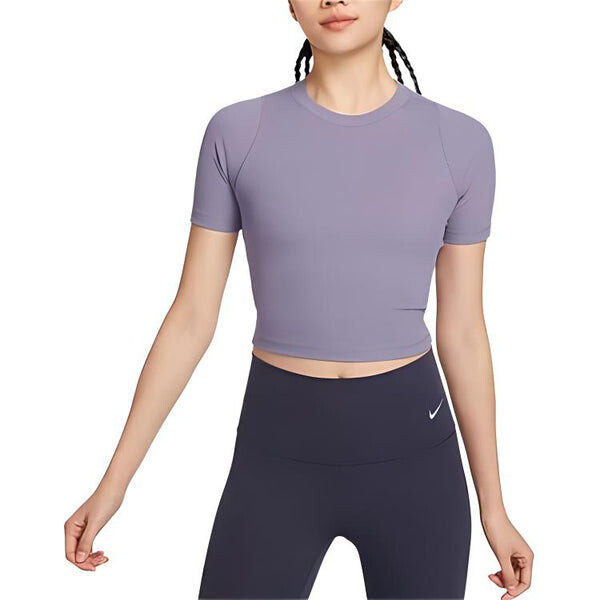 Футболка одна тренировочная футболка dri fit classic Nike, фиолетовый — фото 3