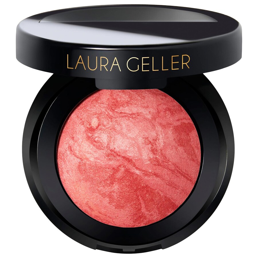 

Запеченные румяна Blush and Brighten Marbleized Baked Powder Blush Laura Geller, 0.16 oz/4.5 g, Cherry Custard