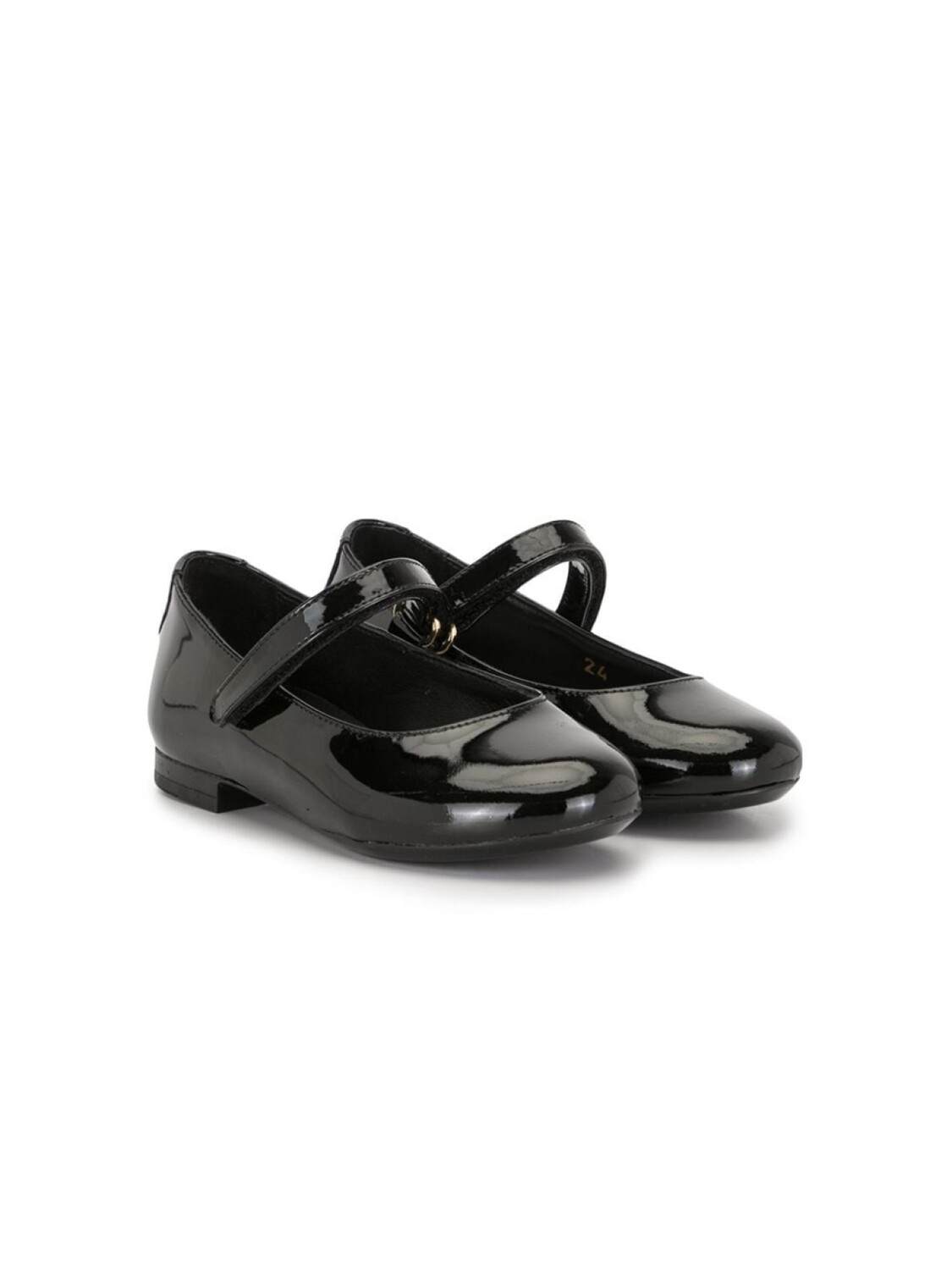 

Dolce & Gabbana лакированные балетки, черный