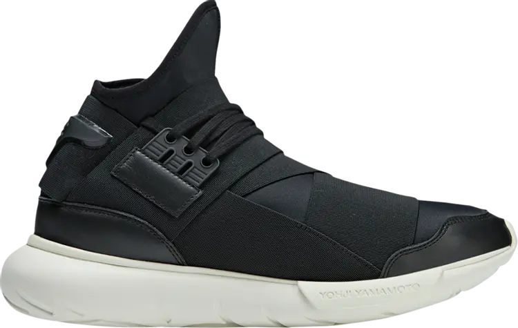 

Кроссовки Y-3 Qasa High 'Black Off White', черный