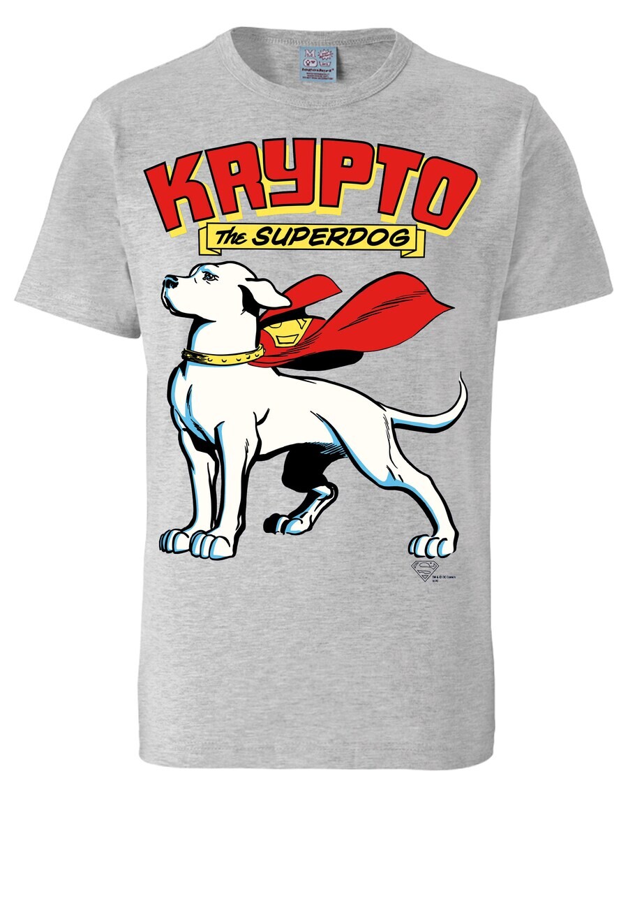 

Футболка LOGOSHIRT Shirt Superdog – Krypto, серый