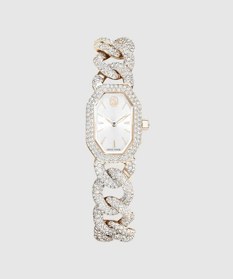 

Женские часы Dextera Chain в золоте Swarovski, белый