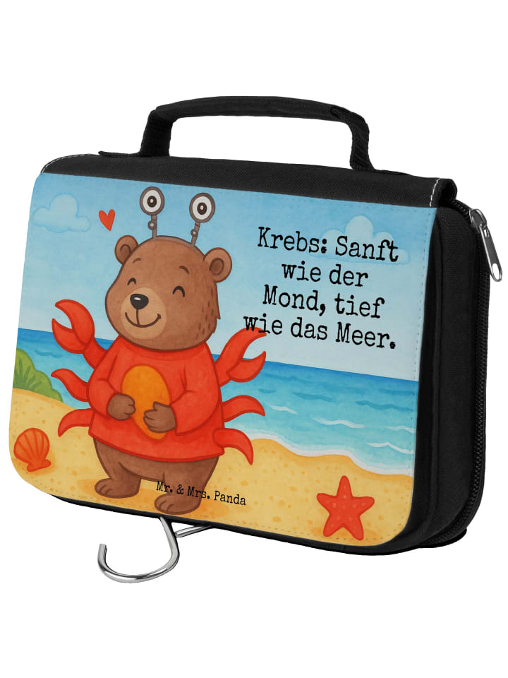 

Mr. & Mrs. Panda Косметичка с астрологическим рисунком Рака и буквой S... белого цвета