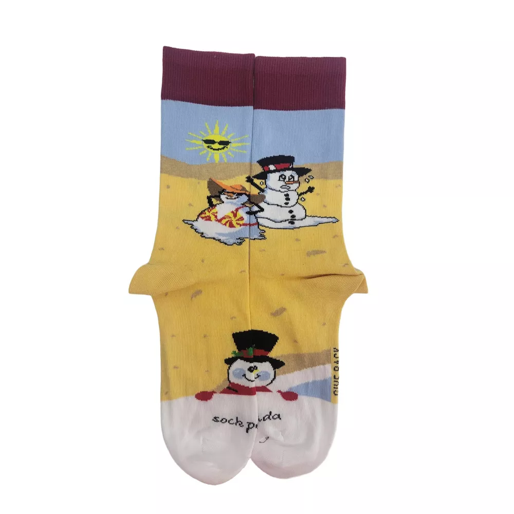 

Носки Beach Snowmen (женские размеры, взрослые, средние) от Sock Panda