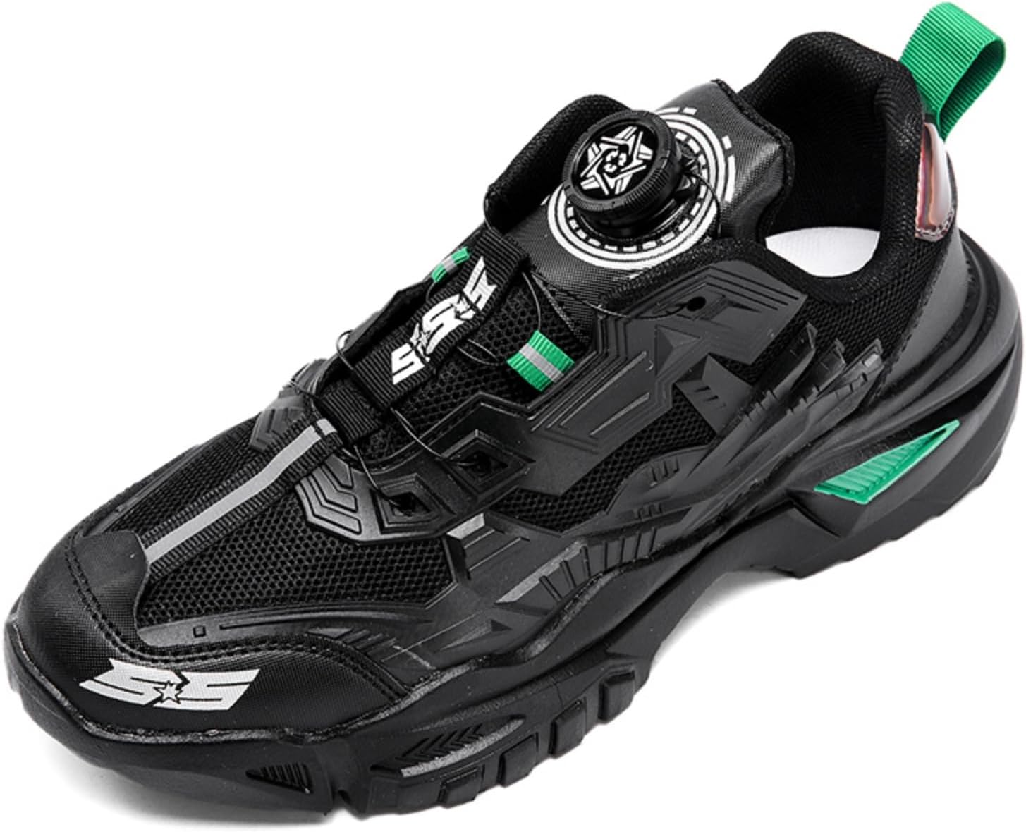 

Мужские модные кроссовки с толстой подошвой, спортивные для повседневной носки, для фитнеса и тенниса, увеличивающие рост, идеальный выбор для модных мужчин Aokisx, зеленый