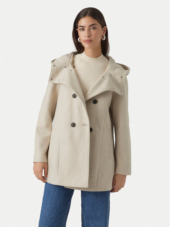 

Демисезонное пальто regular fit Fortuneshila 10291044 Vero Moda, бежевый