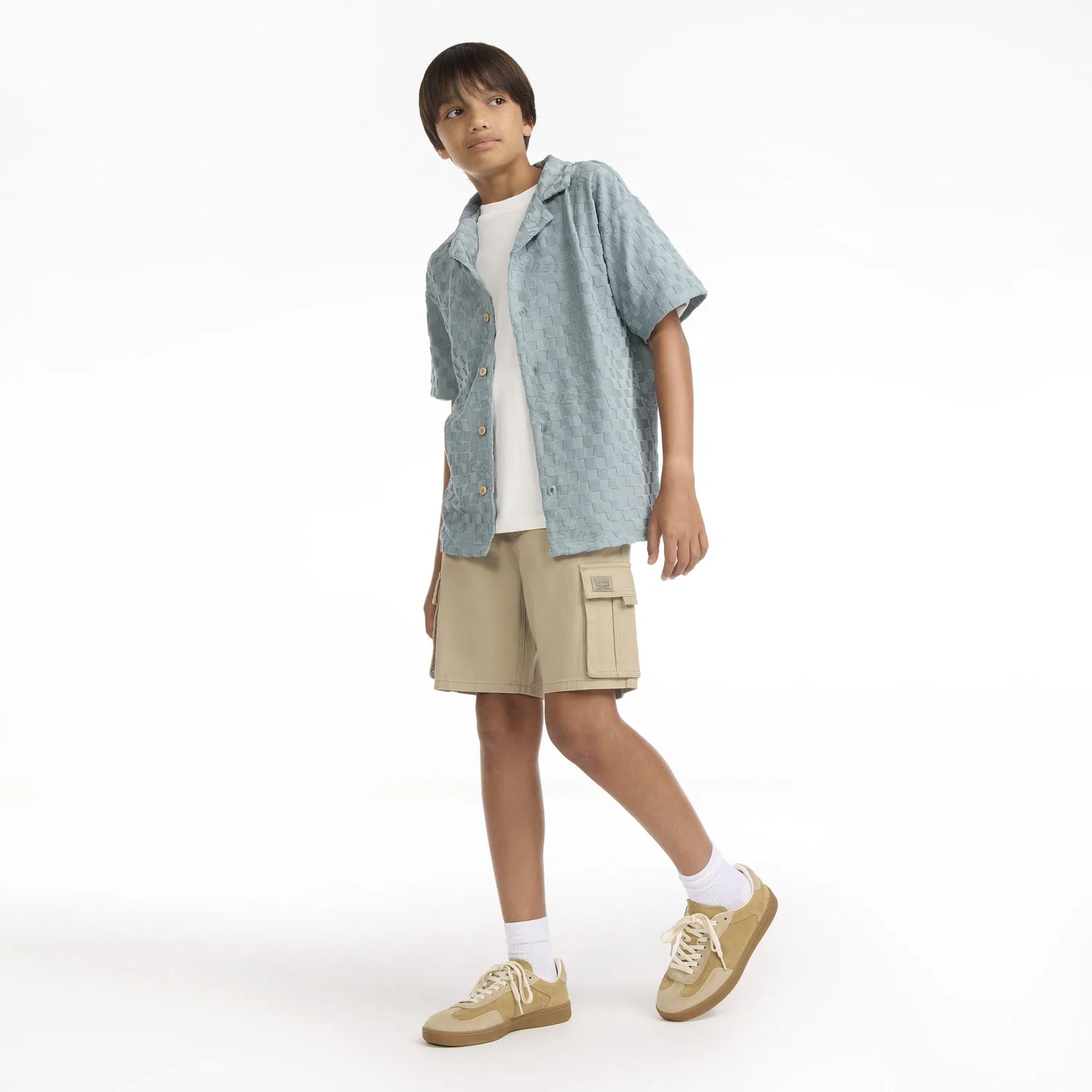Традиционные шорты-карго для мальчиков 8-20 лет Levi's, Brown — фото 3