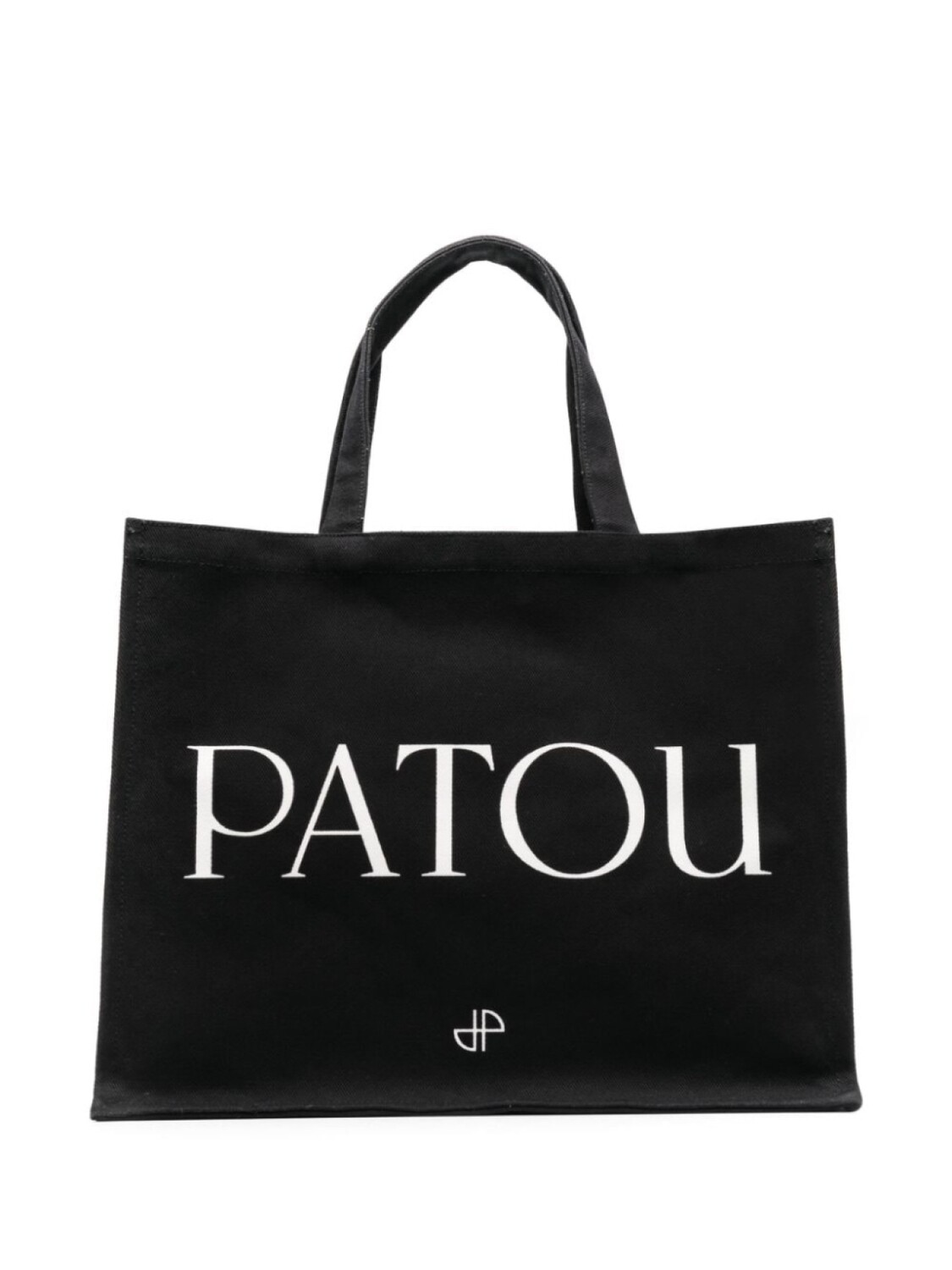 

Patou сумка-тоут с логотипом, черный