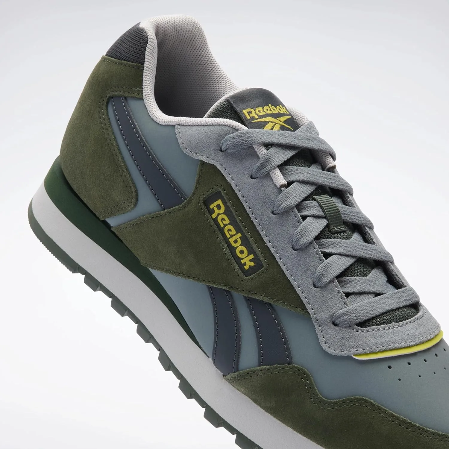 Мужские кроссовки/спортивная обувь Reebok, зеленый/серый — фото 2
