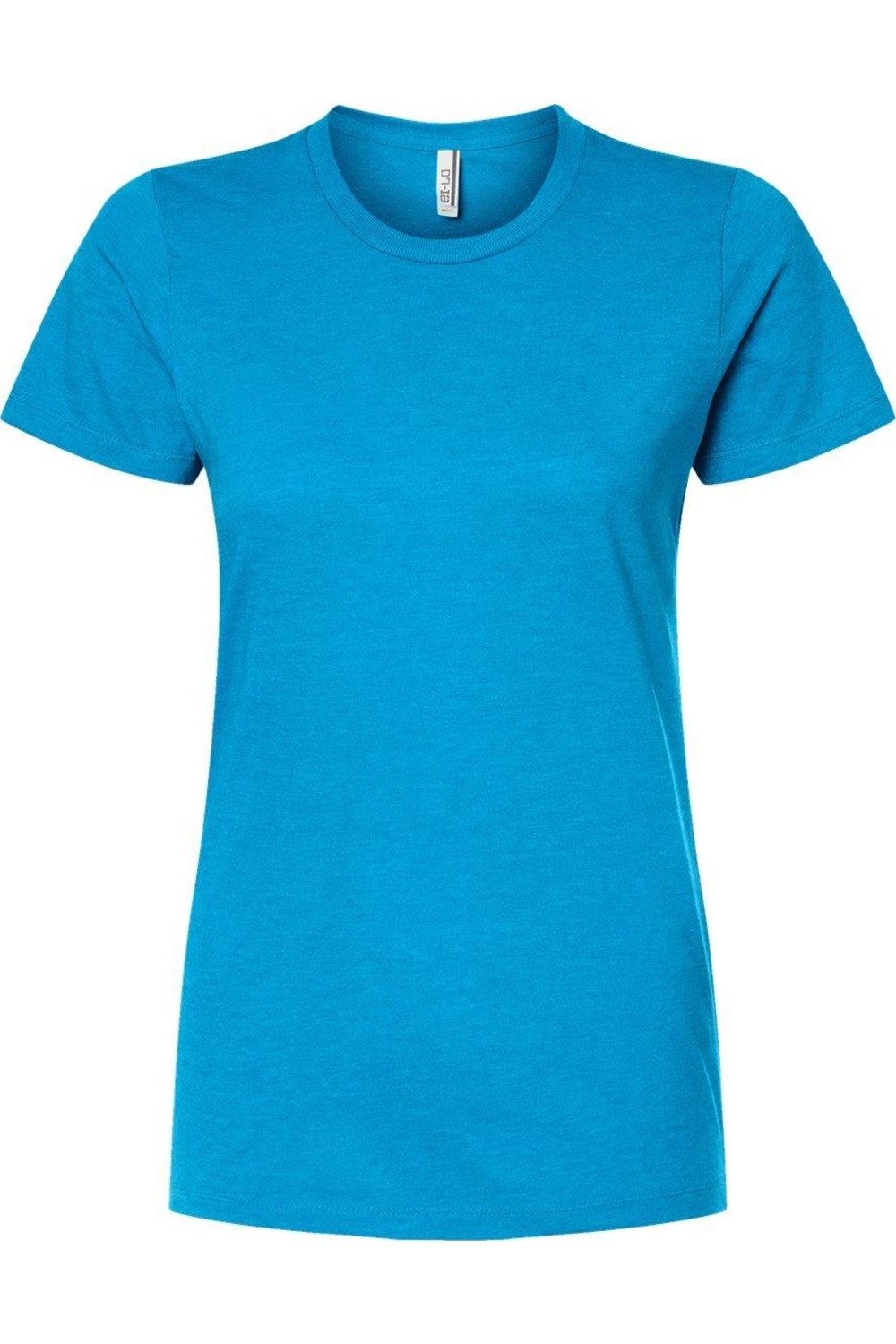 

Женская футболка Tultex из смеси хлопка премиум-класса, цвет turquoise heather