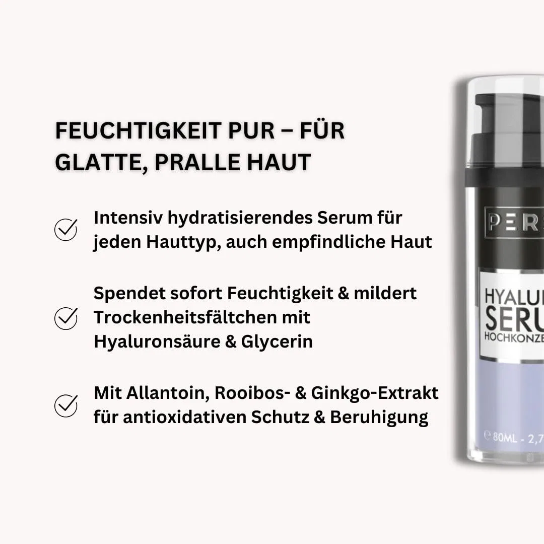 Сыворотка Persh — Гиалуроновая «Hyaluronic Serum» от, 80 мл — фото 2