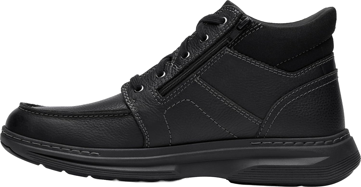 Мужские ботинки Clarks Craftwell Mid, черный — фото 3