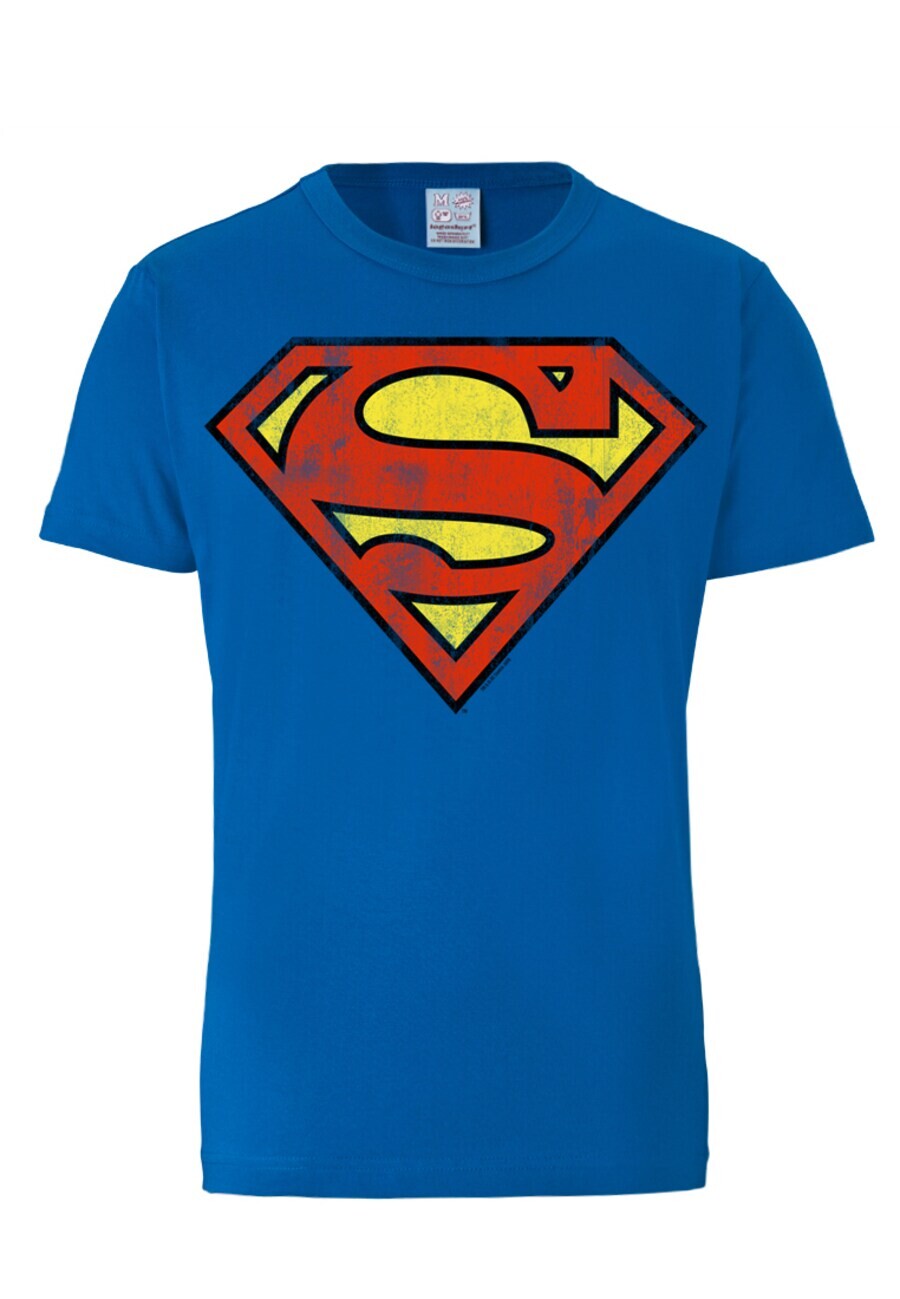 

Классическая футболка LOGOSHIRT Shirt Superman, синий