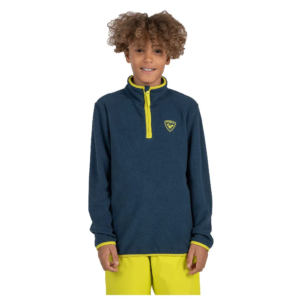 

Флис Rossignol Strawpile half zip, синий