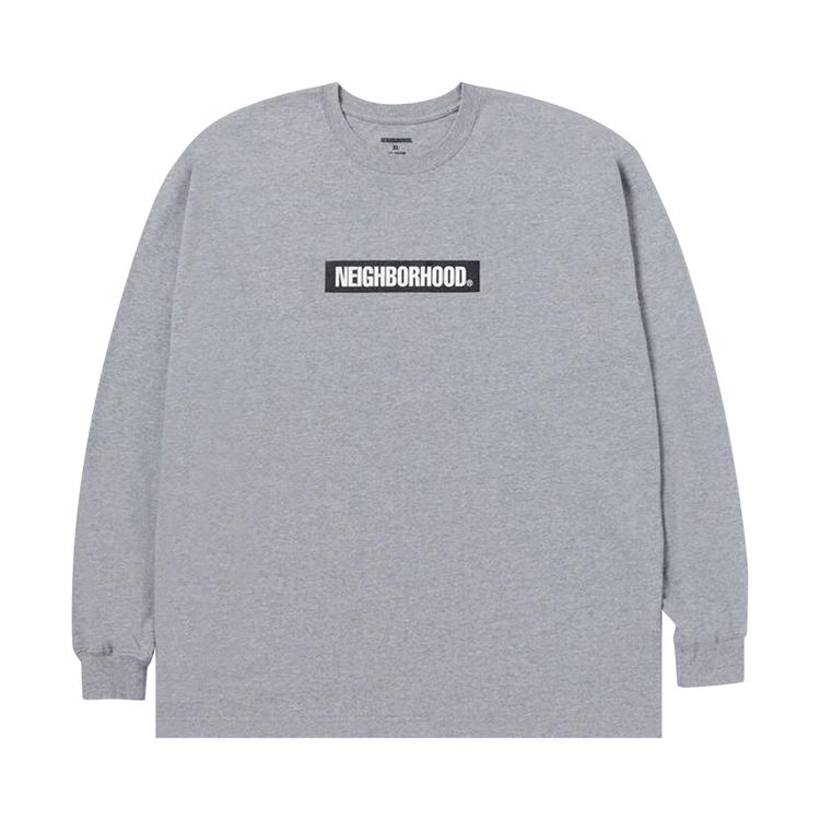 

Футболка Neighborhood Long-Sleeve Tee-2 Grey, серый