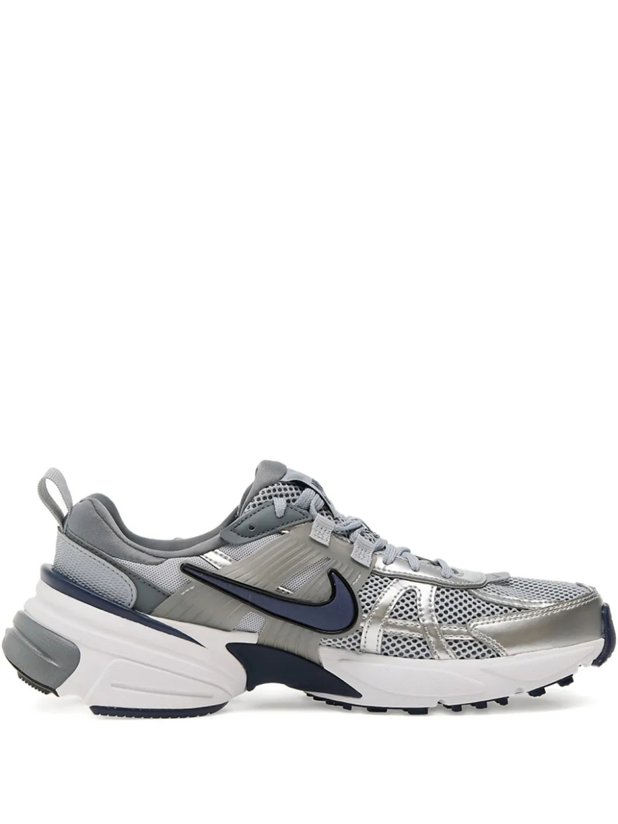 

Кроссовки Nike V2K Run с металлической сеткой и низким верхом, серый