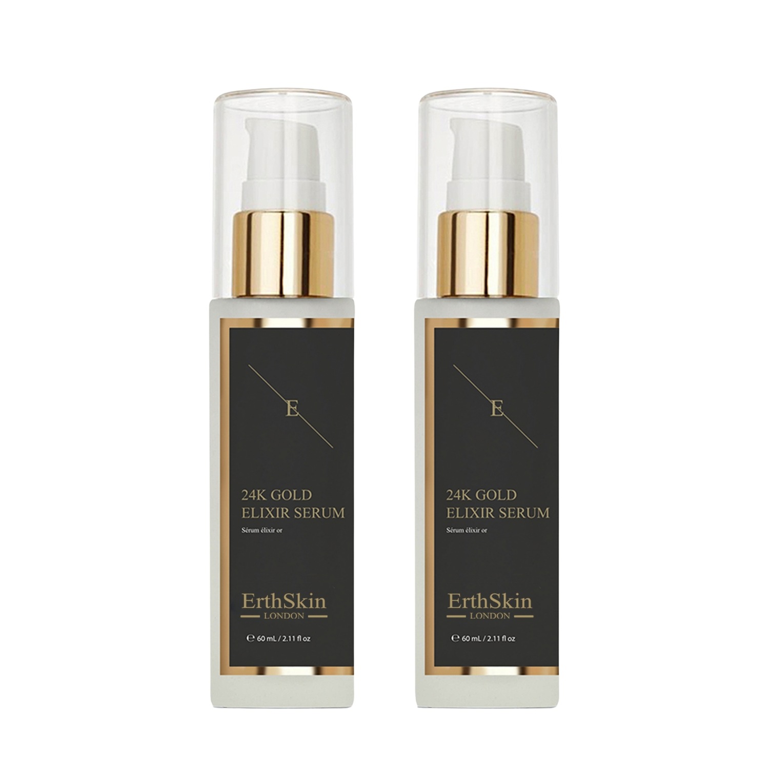 

Сыворотка для лица gold elixier duo Erthskin London, количество 1 шт.