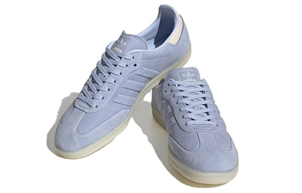 Кроссовки самба Adidas, синий — фото 3