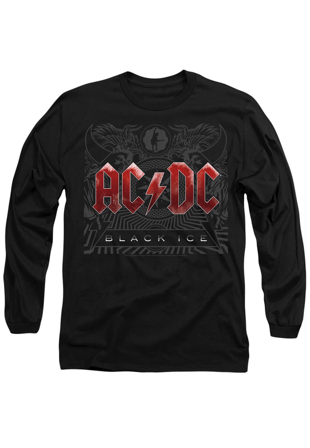 

Топ с длинными рукавами AC/DC BLACK ICE Cotton Soul, черный