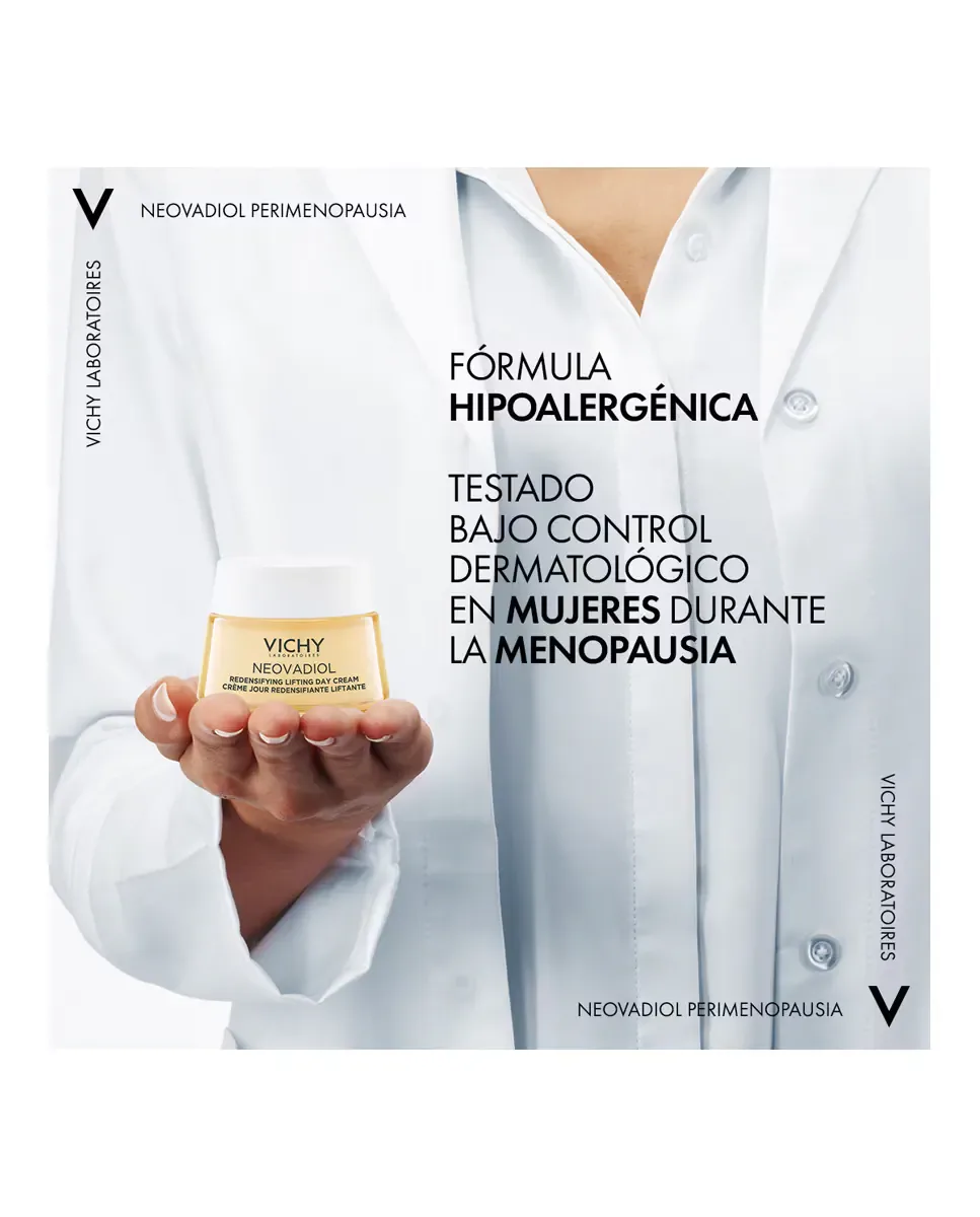 Крем для лица Vichy — Для нормальной и комбинированной кожи Neovadiol Реденсифицирующий протокол, 50 мл — фото 3