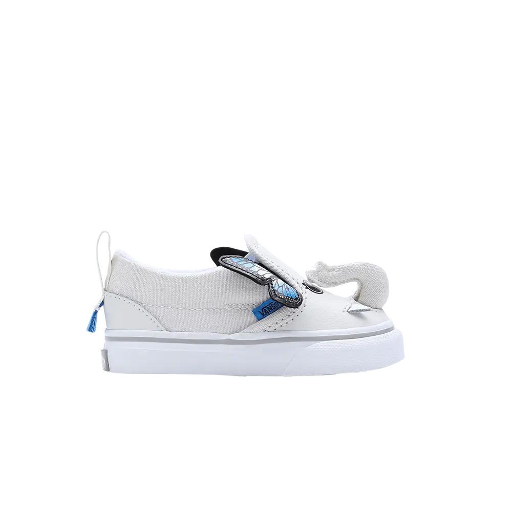 Слипоны V для малышей Vans, серый
