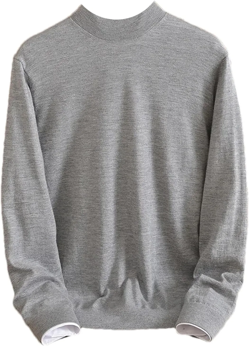 

Мужской свитер 100% кашемир тонкий высококачественный полуводолаз Kelsiop