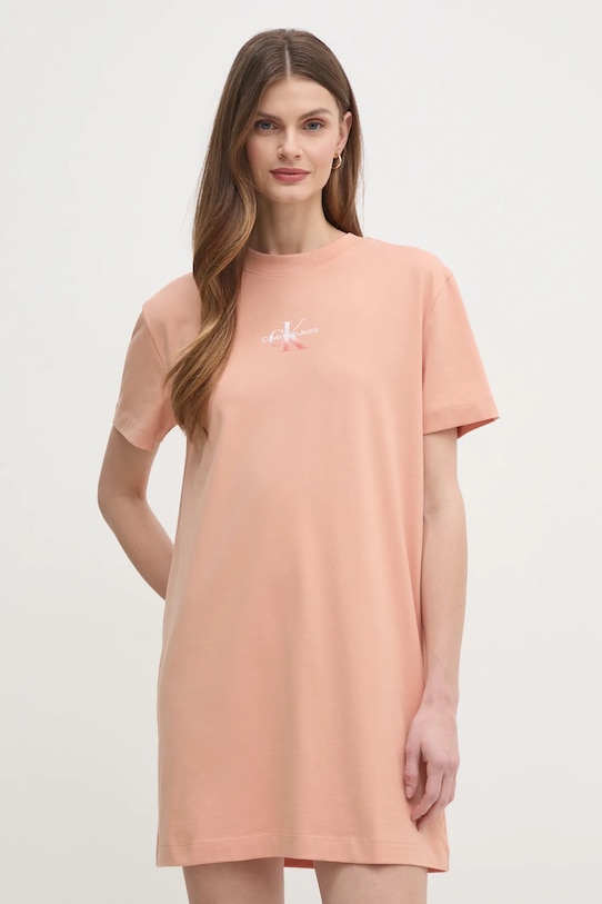 

Платье Calvin Klein Jeans, оранжевый