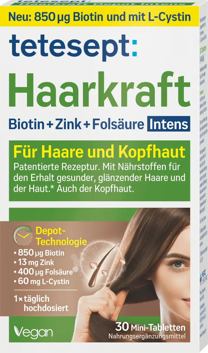 

Haarkraft Depot Intens 30 шт. 8,5 г tetesept