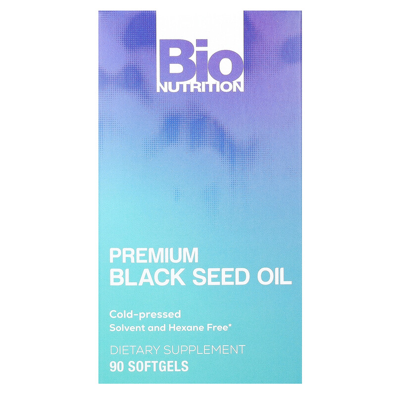 

Bio Nutrition, Масло черного тмина премиального качества, 500 мг, 90 мягких таблеток
