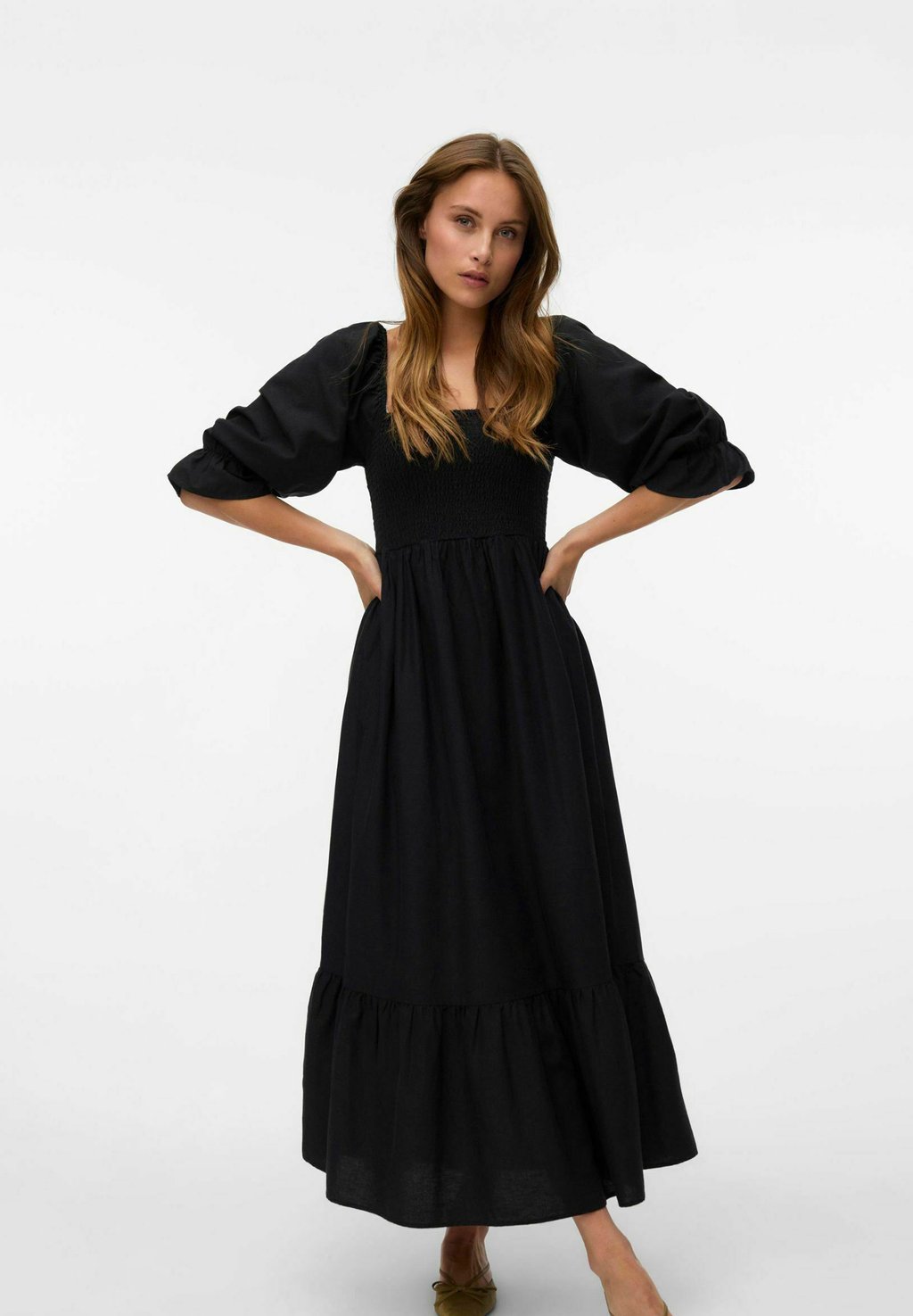 

Платье макси VMMARIELL LANGES Vero Moda, черный