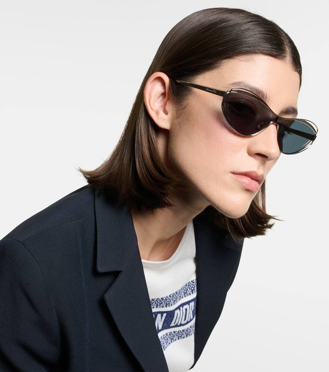 Солнцезащитные очки FilDior M1U «кошачий глаз» Dior Eyewear — фото 3
