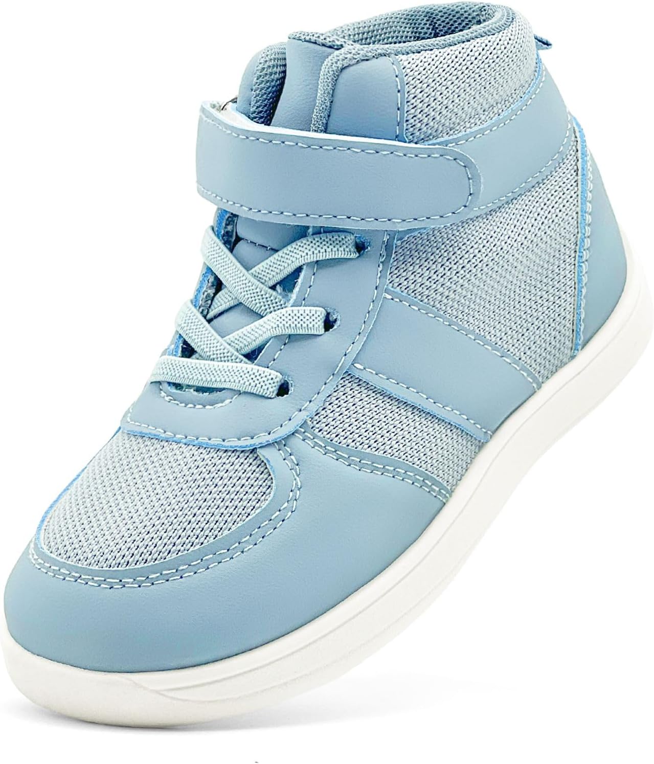 

Детские сандалии с голой пяткой, с широким носком, высокие кроссовки для борьбы и бокса, удобные походные ботинки, минималистичные кроссовки с нулевым перепадом для детей Xinlanlin, синий