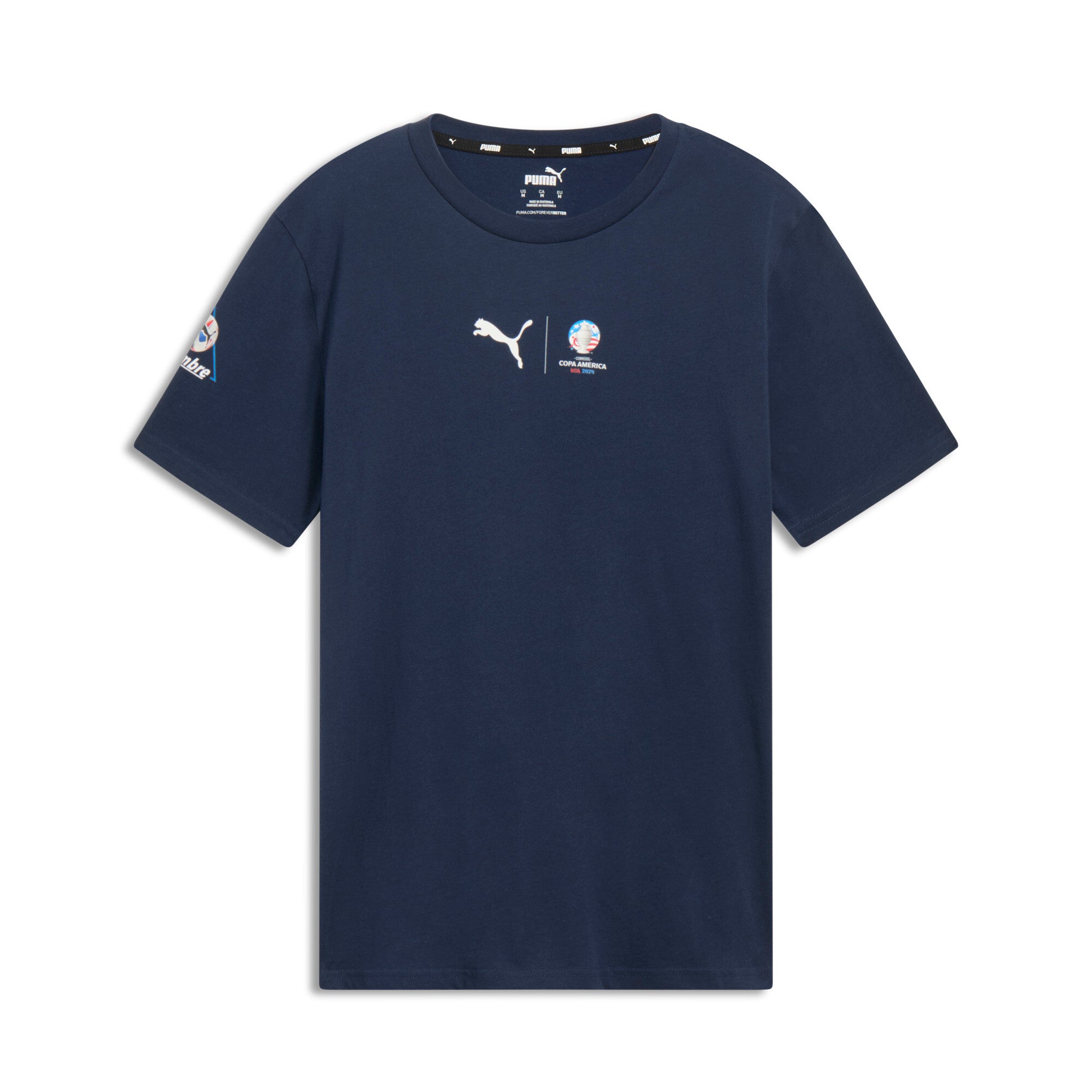 

Мужская футболка PUMA CONMEBOL Copa America 2024 USA, цвет club navy
