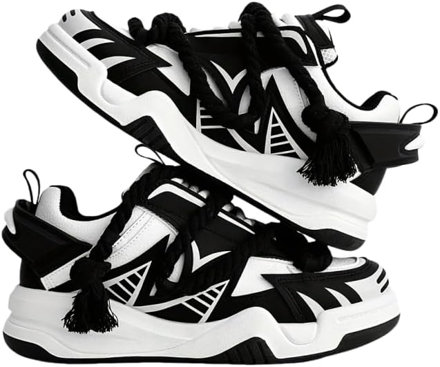 

Модные мужские кроссовки, удобные, износостойкие кеды для скейтборда на все сезоны, уличная обувь Azttoztto, белый/черный