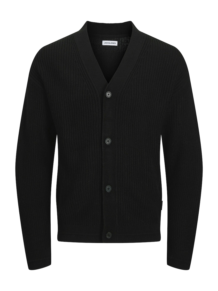 

Вязаный кардиган JACK & JONES CONNOR, черный