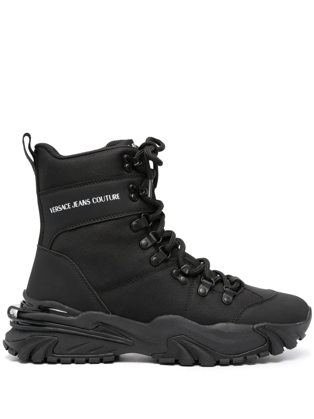 Ботинки Trail Trek на массивной подошве Versace Jeans Couture, черный