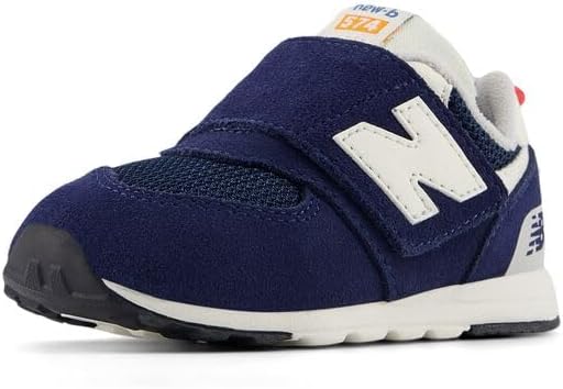 

Кроссовки New Balance 574 New-b для маленьких мальчиков на липучке, красный/синий/темно-синий