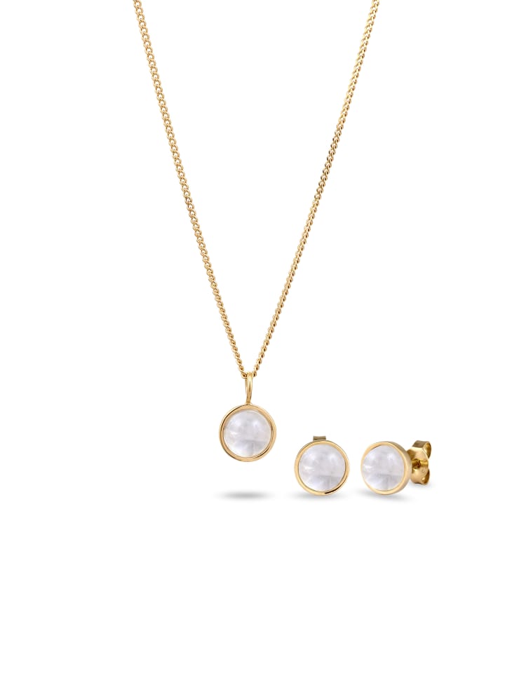 

Elli Колье Schmuckset 925 Sterling Silber in Gold