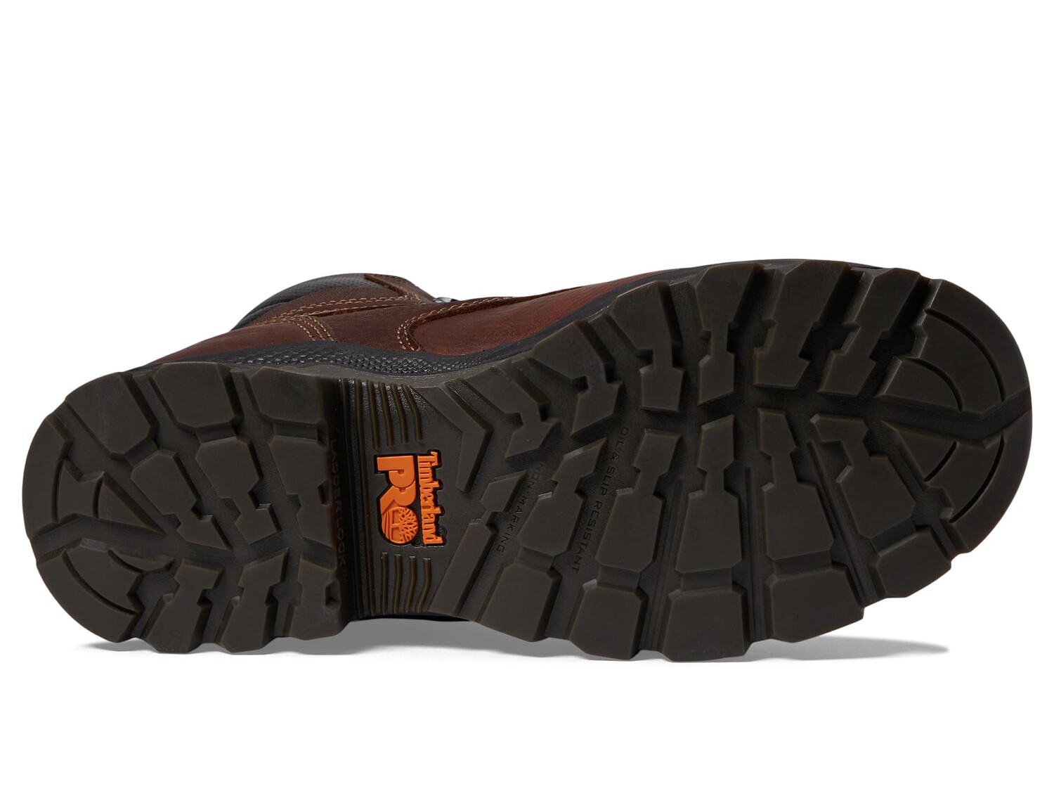 Ботинки мужские Timberland PRO Titan водонепроницаемые на шнуровке, коричневый — фото 4