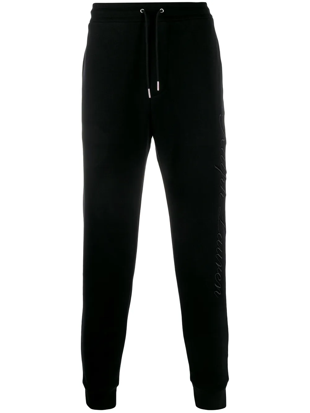 

Зауженные джоггеры Ralph Lauren Purple Label, черный
