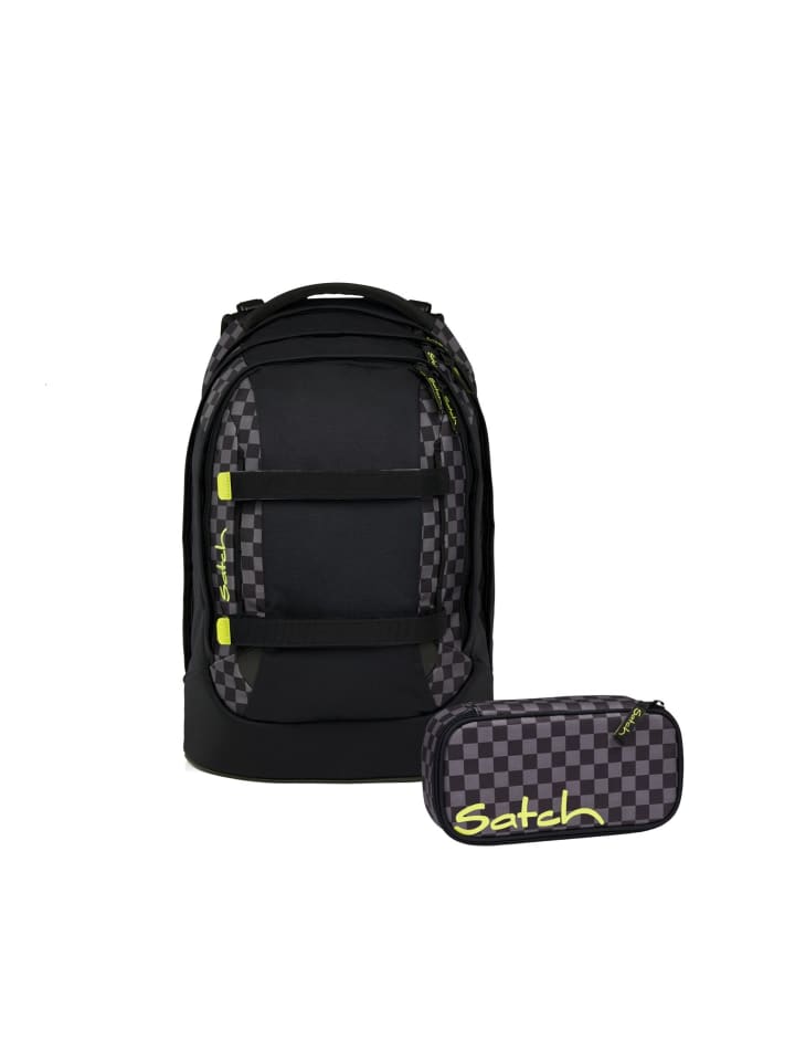 

Satch Набор школьных рюкзаков PACK Dark Skate, 2 предмета, черный