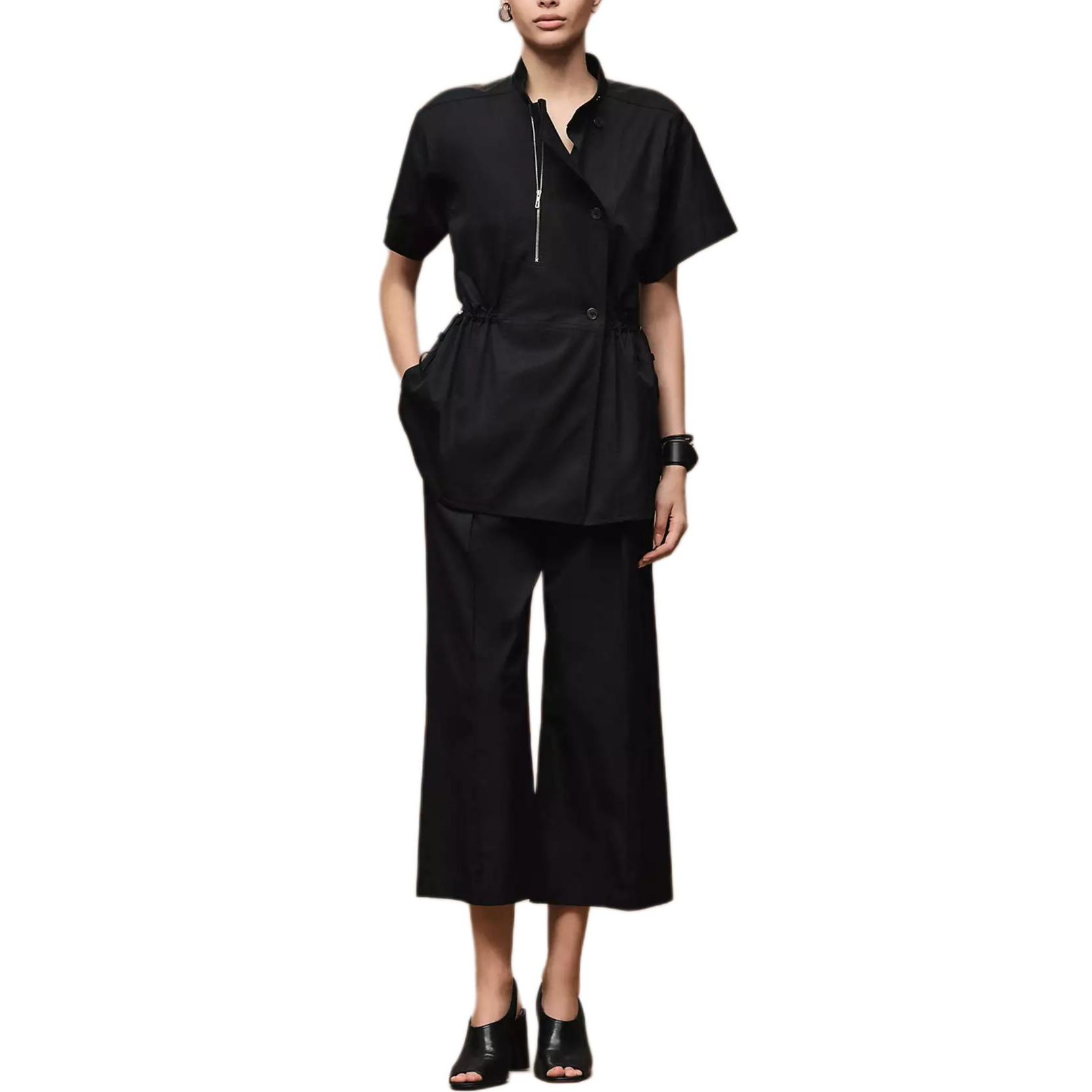 

HERMES Футболка Women's Black Turtleneck Moderate