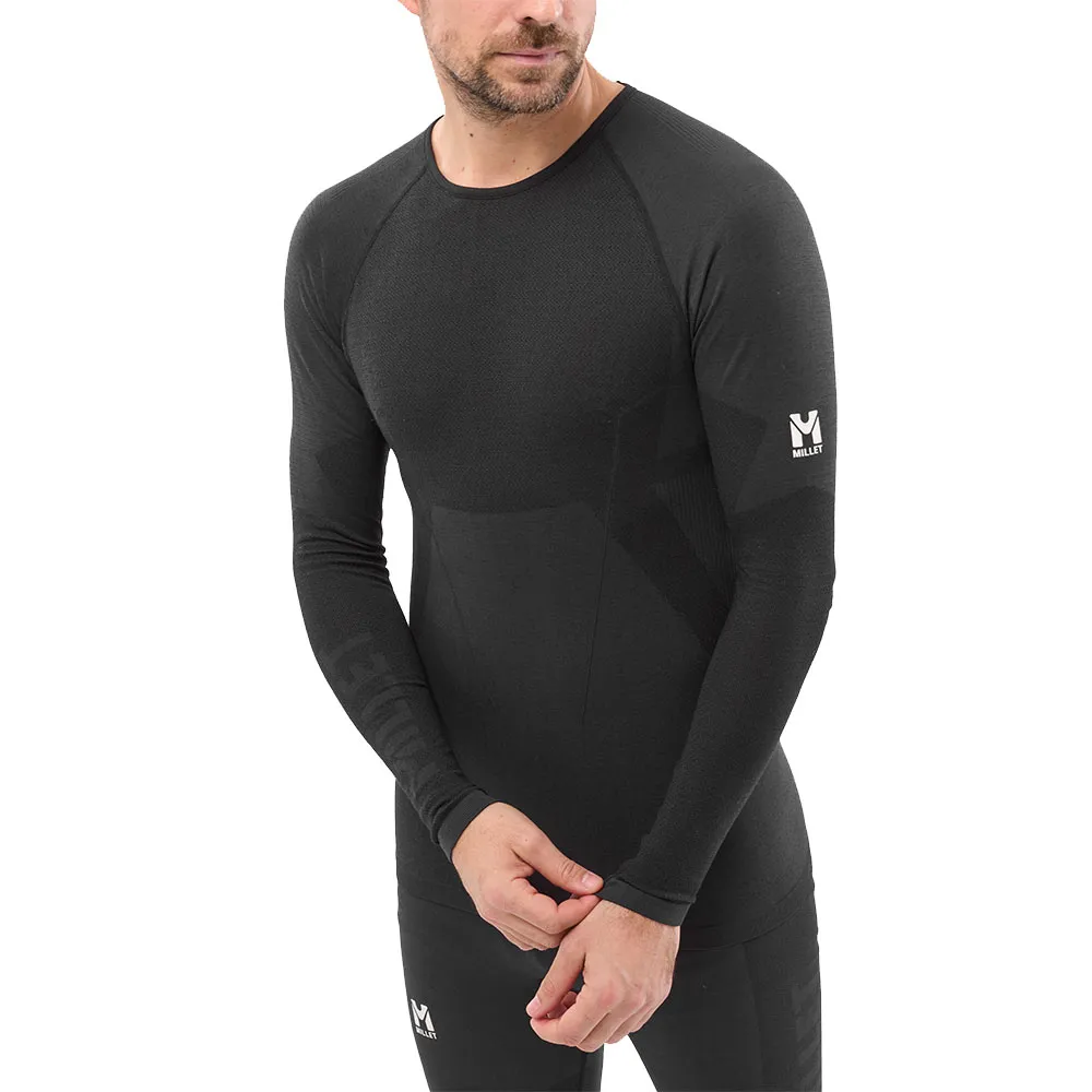 

Базовый слой с длинным рукавом Millet Drynamic Soft, черный