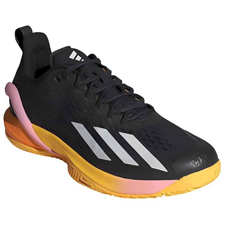 Теннисные кроссовки Adizero Cybersonic мужские с низким верхом Aurora Black/Zero Metal/Spark Adidas — фото 3