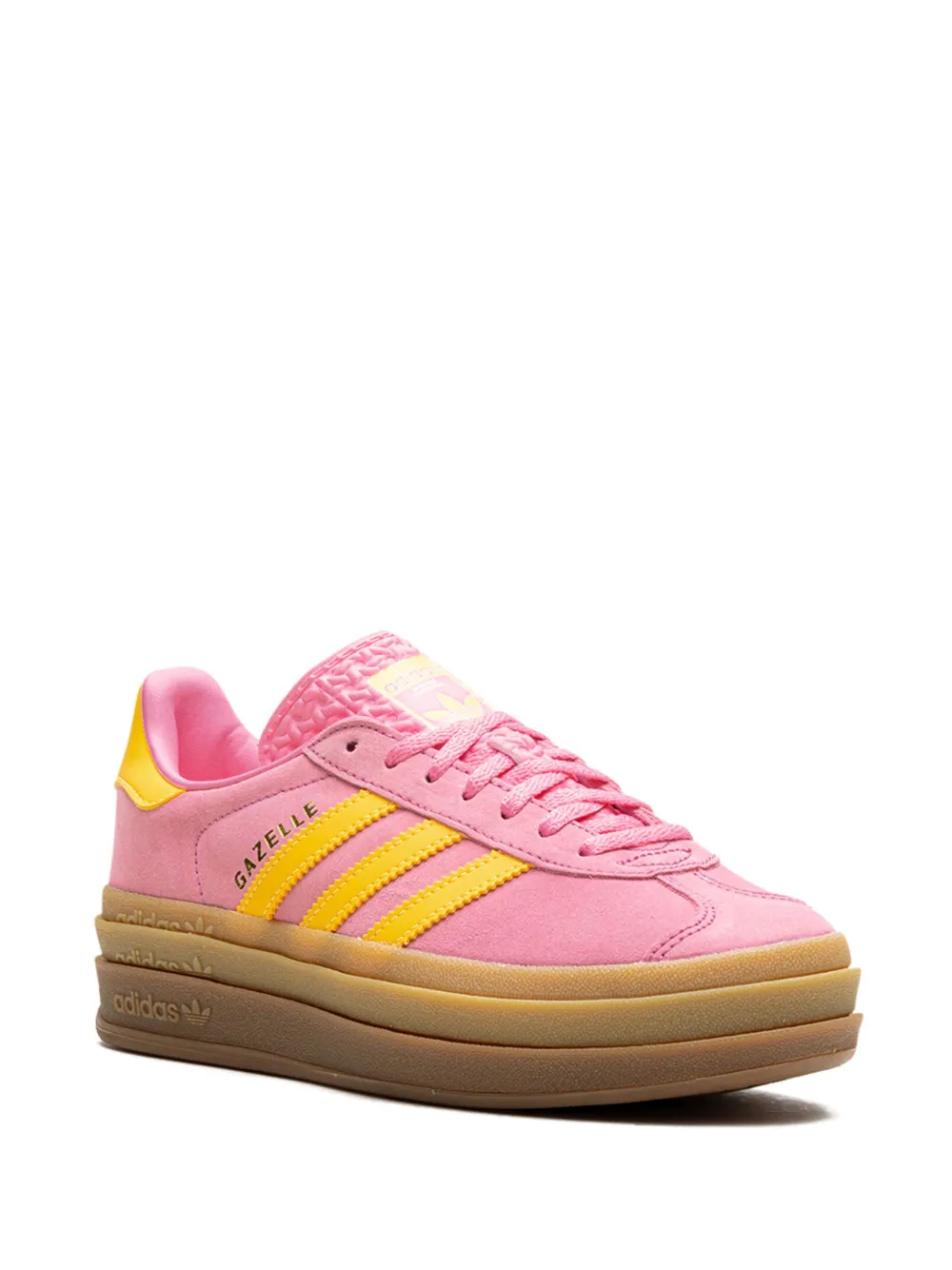 Кроссовки Gazelle Bold Bliss Pink Spark Adidas, розовый — фото 2