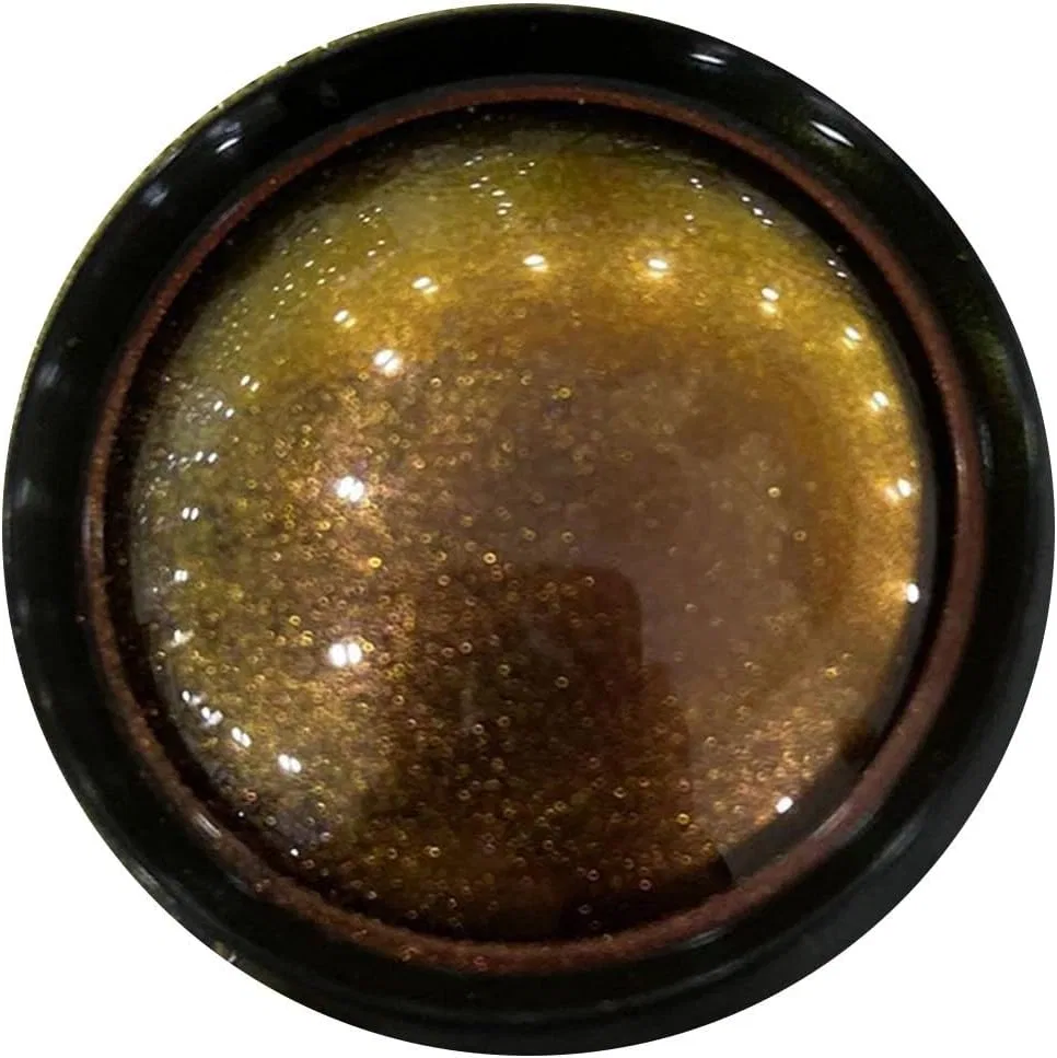 Палетка теней для век, мерцающая, Generic, золотой