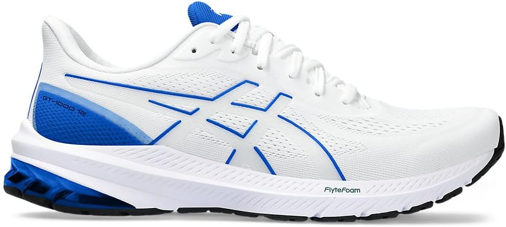 

Беговые кроссовки Asics GT-1000 12 для мужчин, белый/синий