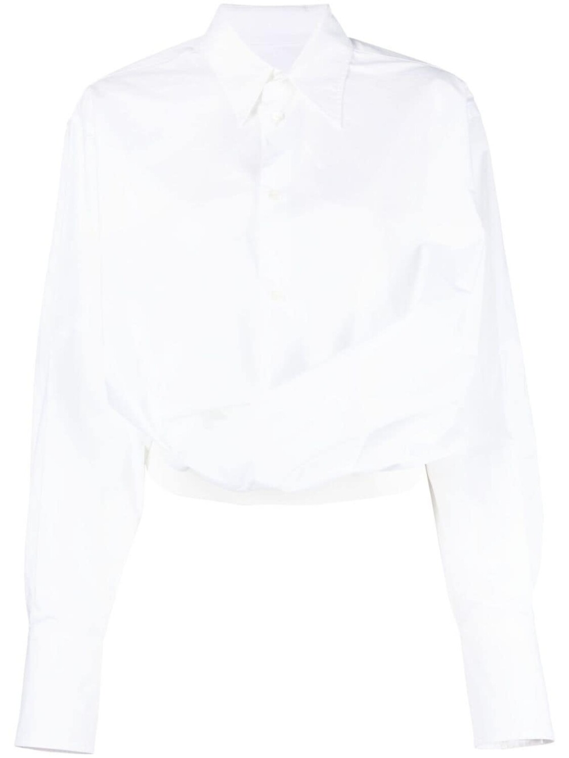 

MM6 Maison Margiela рубашка с классическим воротником, белый