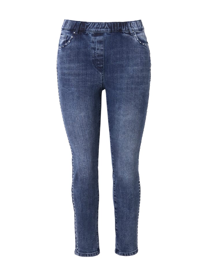 

Джинсы MIAMODA, синий деним